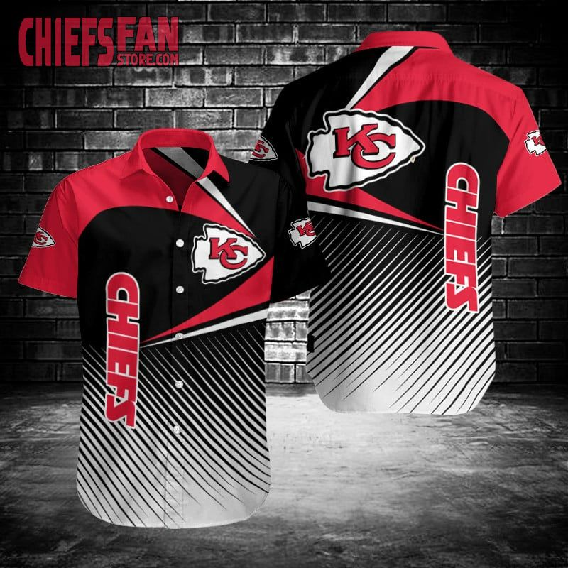 Kansas City Chiefs Style Button Shirt For Men