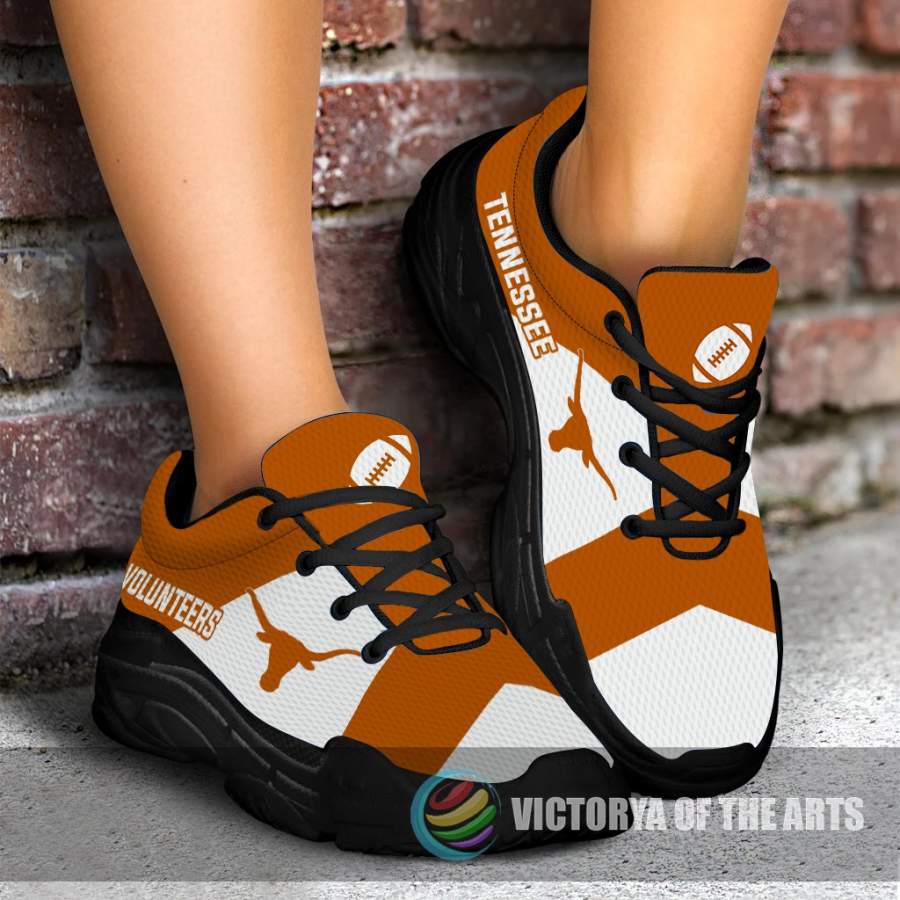 Colorful Logo Texas Longhorns Chunky Sneakers