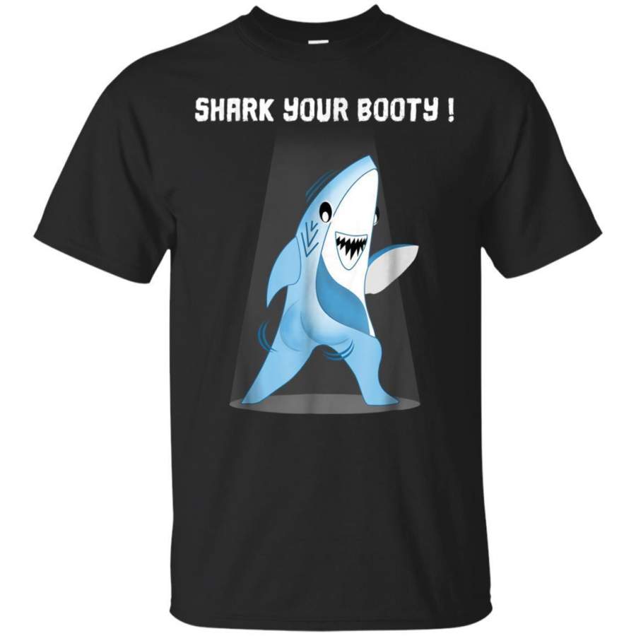 AGR Funny Shark Your Booty Dancing Shark For Shark Lovers Tee Jaq T-shirt