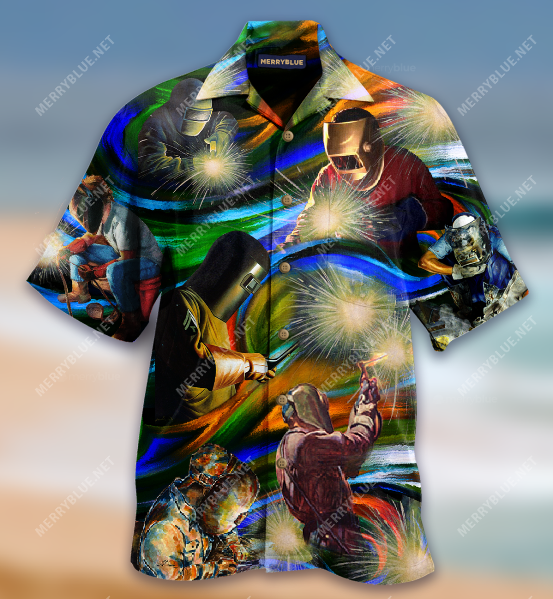 Yes I Know Am On Let Me Finish This Weld Unisex Hawaii Shirt Ha6389