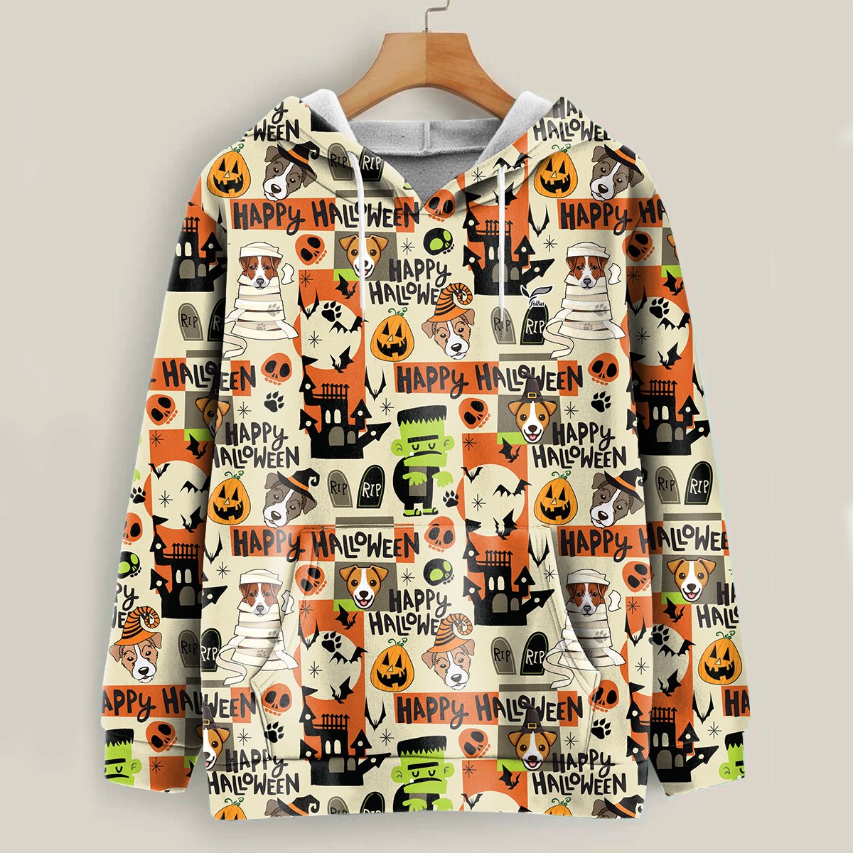 Meet My Boo Crew – Jack Russell Terrier Halloween Hoodie
