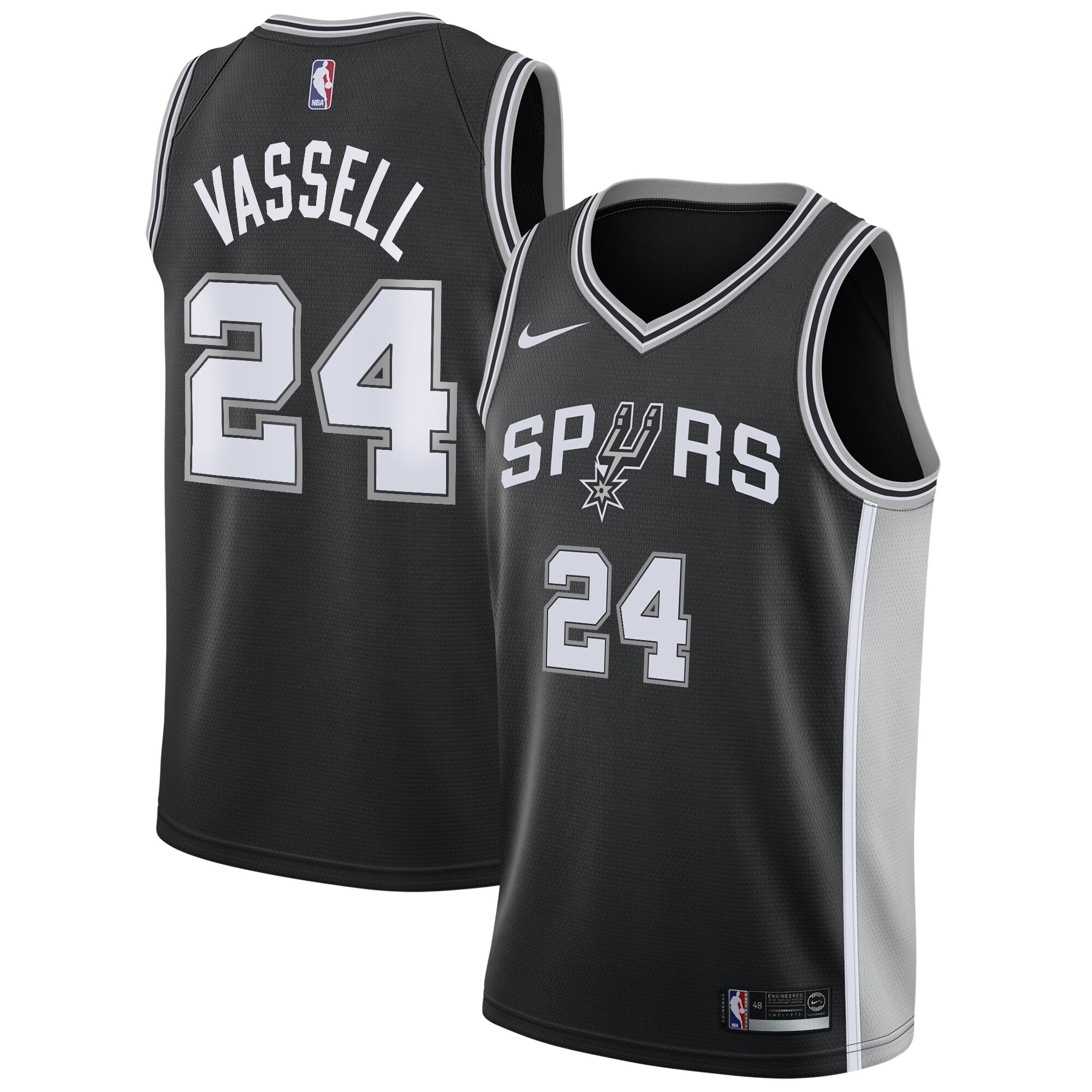 San Antonio Spurs Icon Swingman Jersey – Devin Vassell – Youth