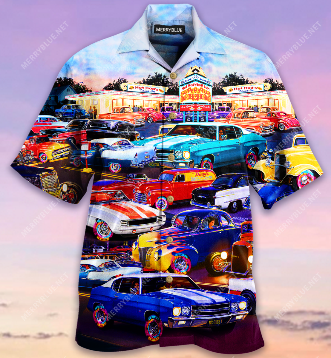 The Way I Drive Classic Car Unisex Hawaii Shirt Ha18465