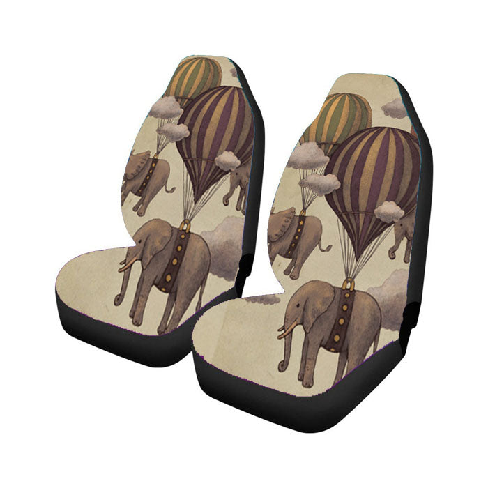 Vintage Elephant Car Seat Covers