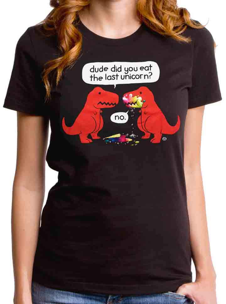 Women’S Last Unicorn Tee By Goodie Two Sleeves