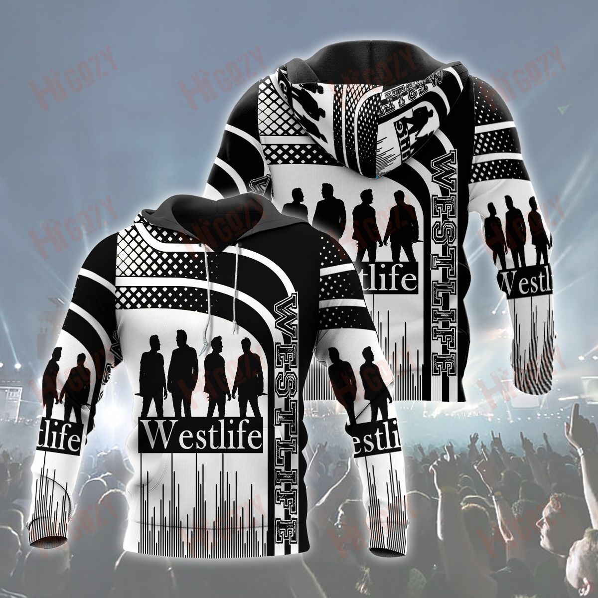 Westlife 3D Hoodies Clothing Store Zip Hoodie Cool Hoodies, Hoodies For Women/ For Men – Nh706