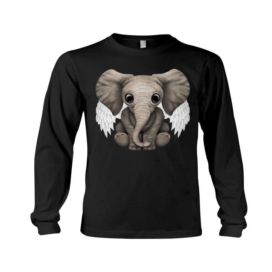 The Adorable Elephant Anger For Elephant Lovers Unisex Long Sleeve