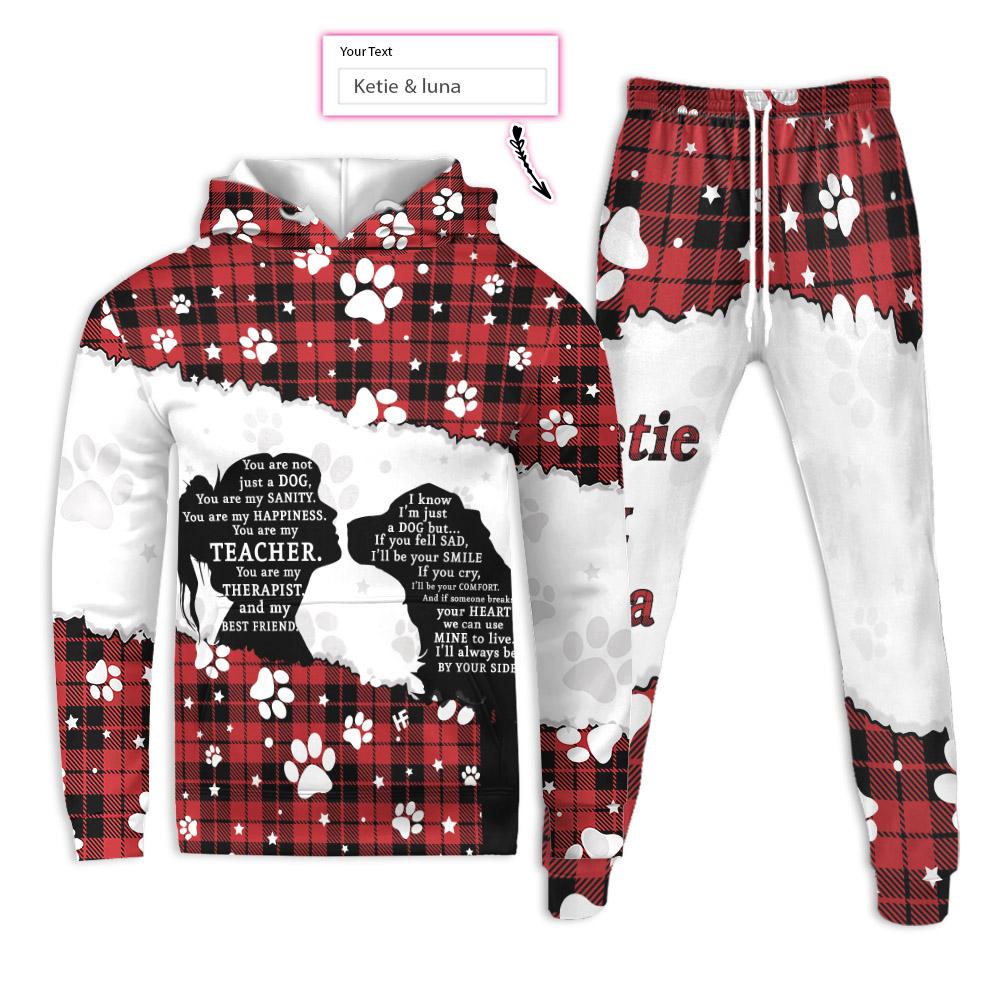 You Are Not Just A Dog Ez16 0903 Custom Hoodie & Sweatpants Set