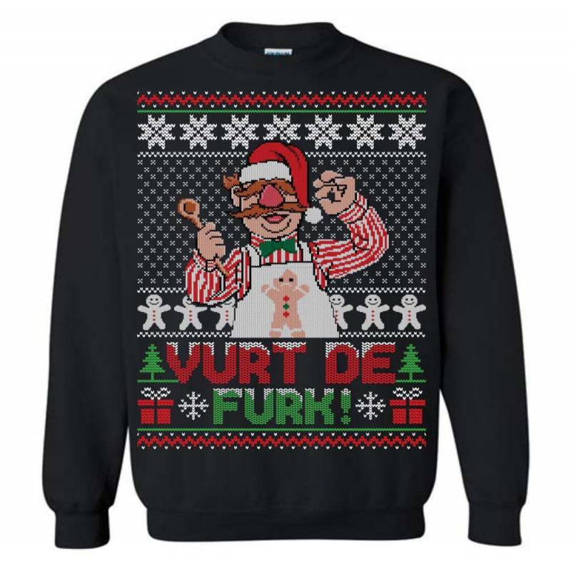 Vurt De Furk The Muppets Ugly Christmas Sweater