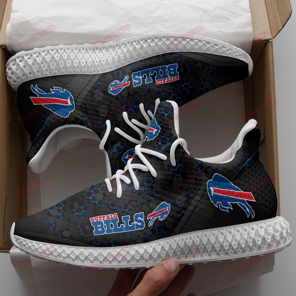 Buffalo Bills 4D Future Sneakers 9