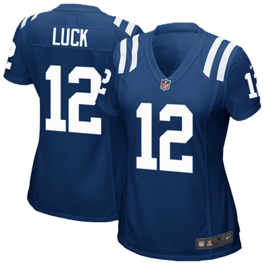 Andrew Luck Indianapolis Colts Nike Girls Youth Game Jersey – Royal