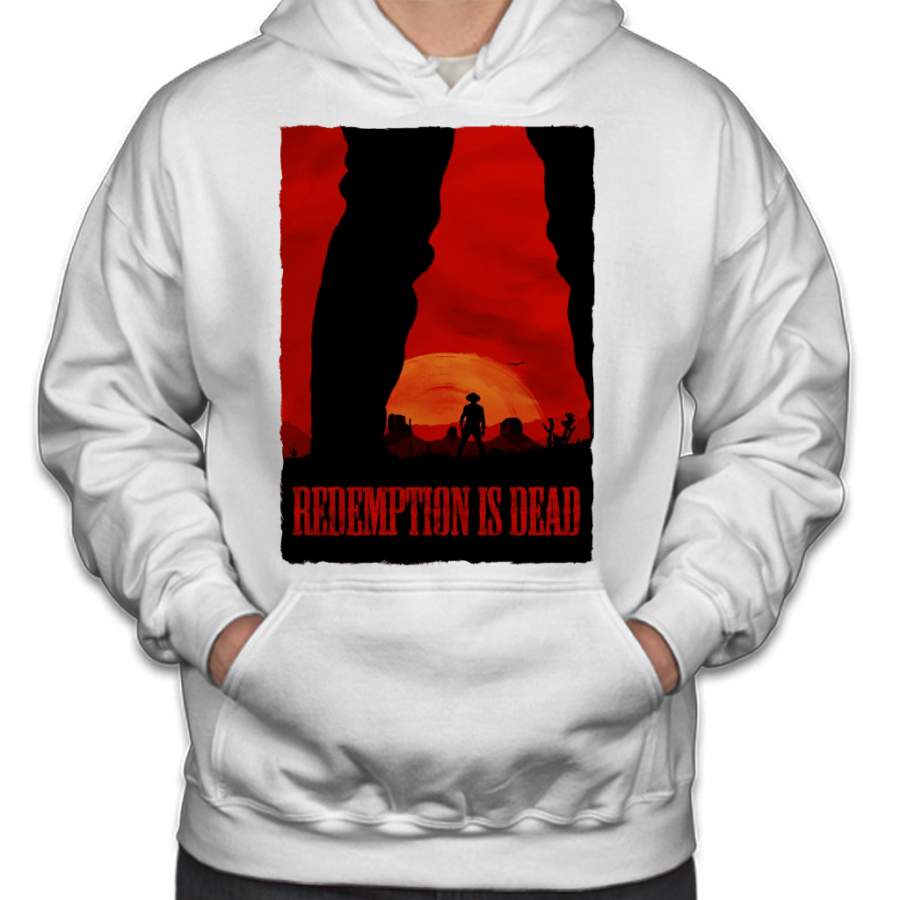 “Redemption Is Dead” (text) Hoodie