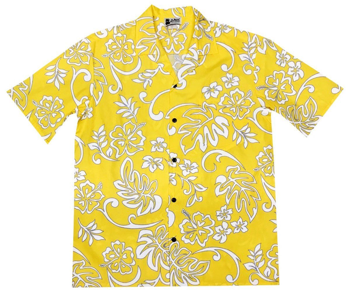 Yellow Fellow Hawaii Shirt Ha21404