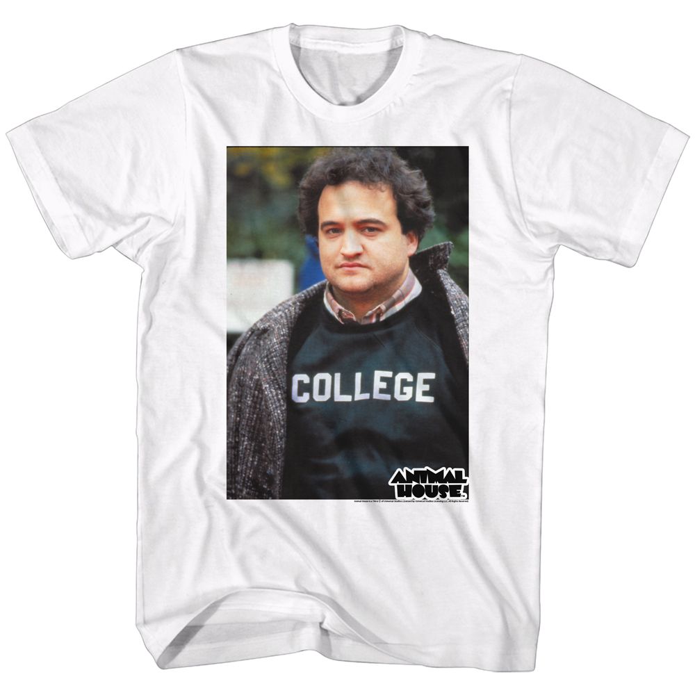 Animal House-Hannukah-White Adult S/S Tshirt