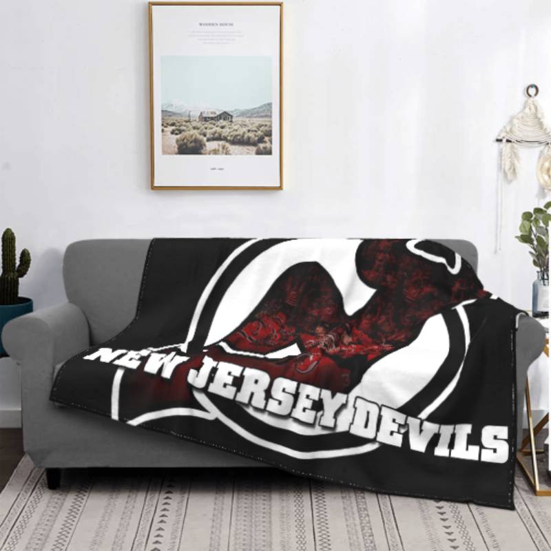 New Jersey Devils 3D Full Printing Blanket V4