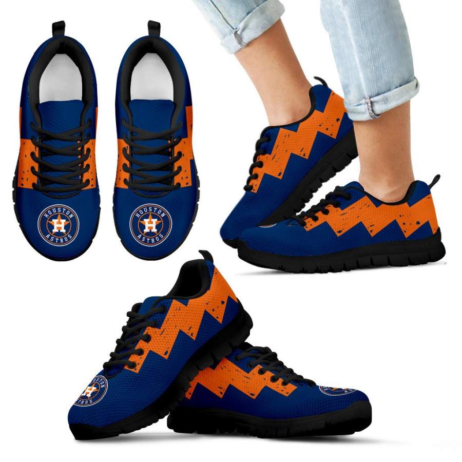 Dragon Flying Fancy Houston Astros Logo Sneakers