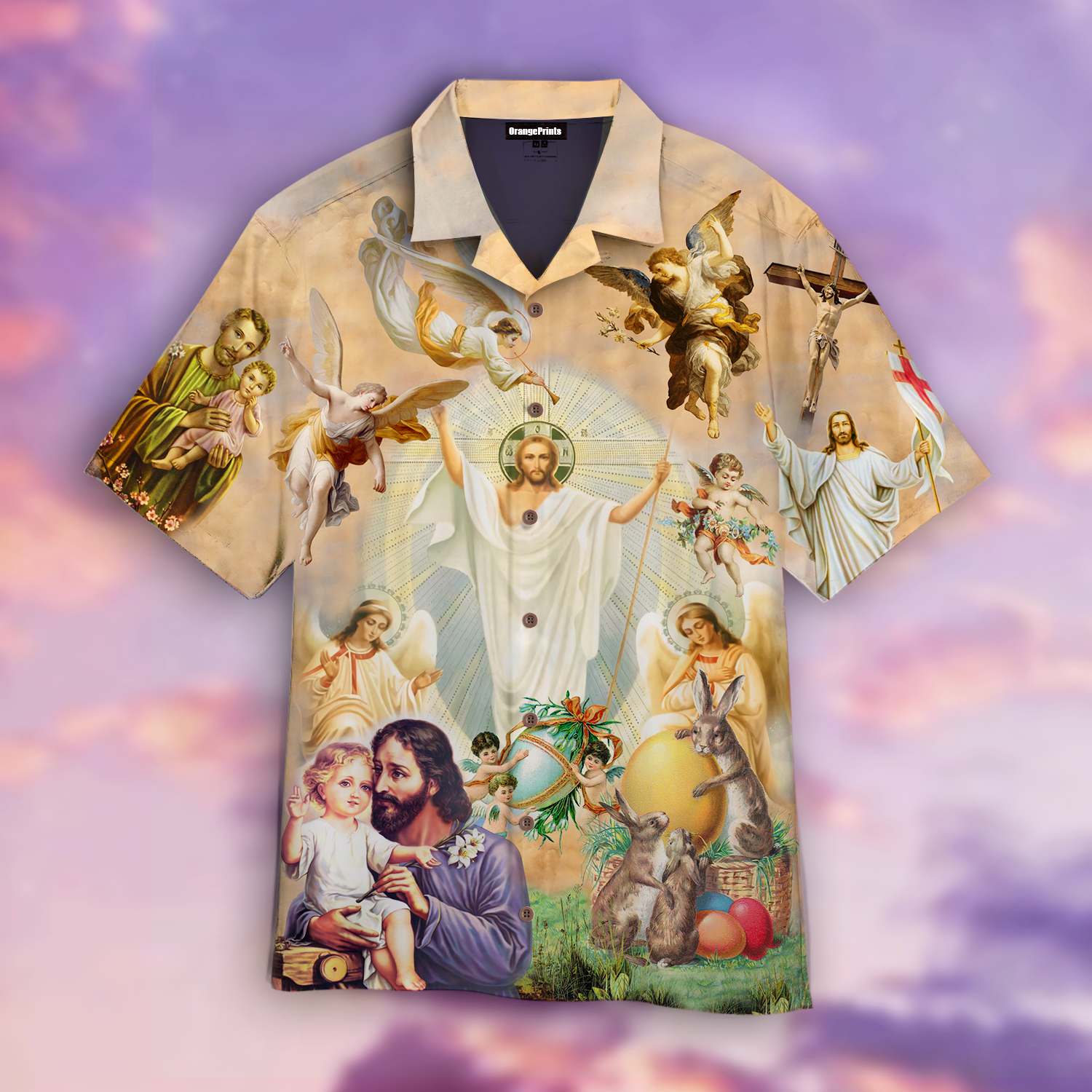 Jesus Happy Easter Hawaii Shirt For Men Women Ha23304