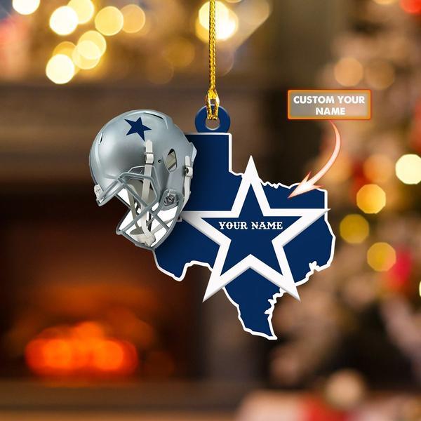 Dallas Cowboys – Shaped Ornament 01 – H9H3 Christmas Ornament