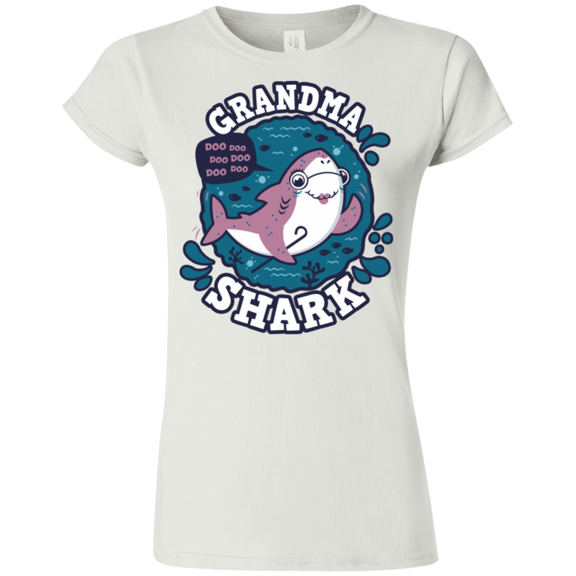 Shark Family Trazo – Grandma Junior Slimmer-Fit T-Shirt