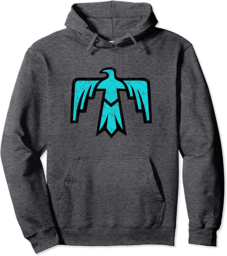 Thunderbird, Native American, bird, eagle, totem, animal Pullover Hoodie