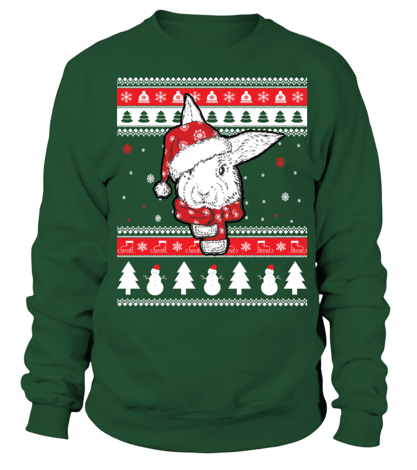 Rabbit Ugly Christmas Sweater T Shirts C-43Y7G