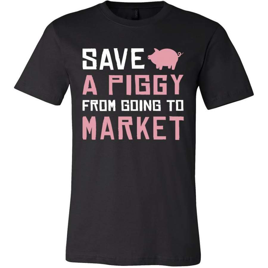 Pig Shirt – Save a Piggy – Animal Lover Gift