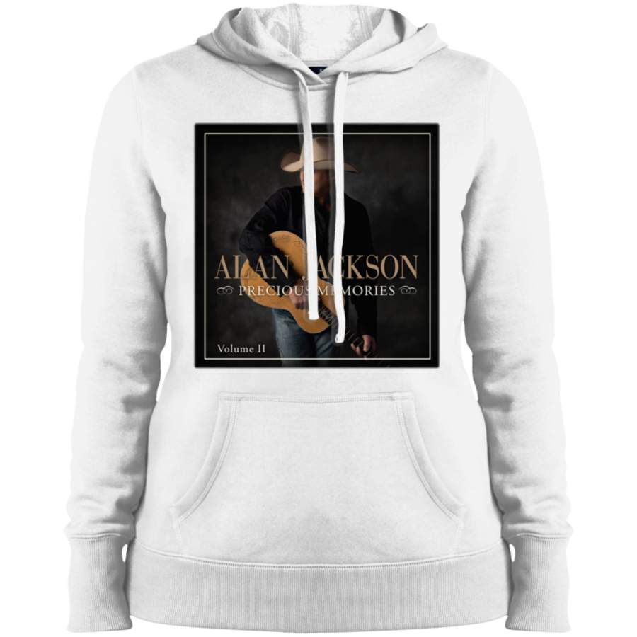 DONVAN Men’s Alan Jackson Precious Memories Vol Ladies’ Pullover Hoodie