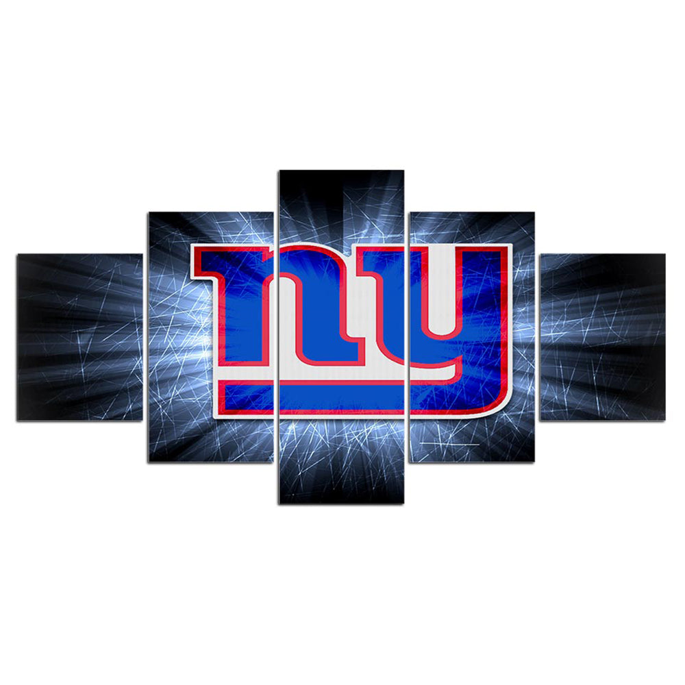 New York Giants Wall Art Cool Logo Canvas Print