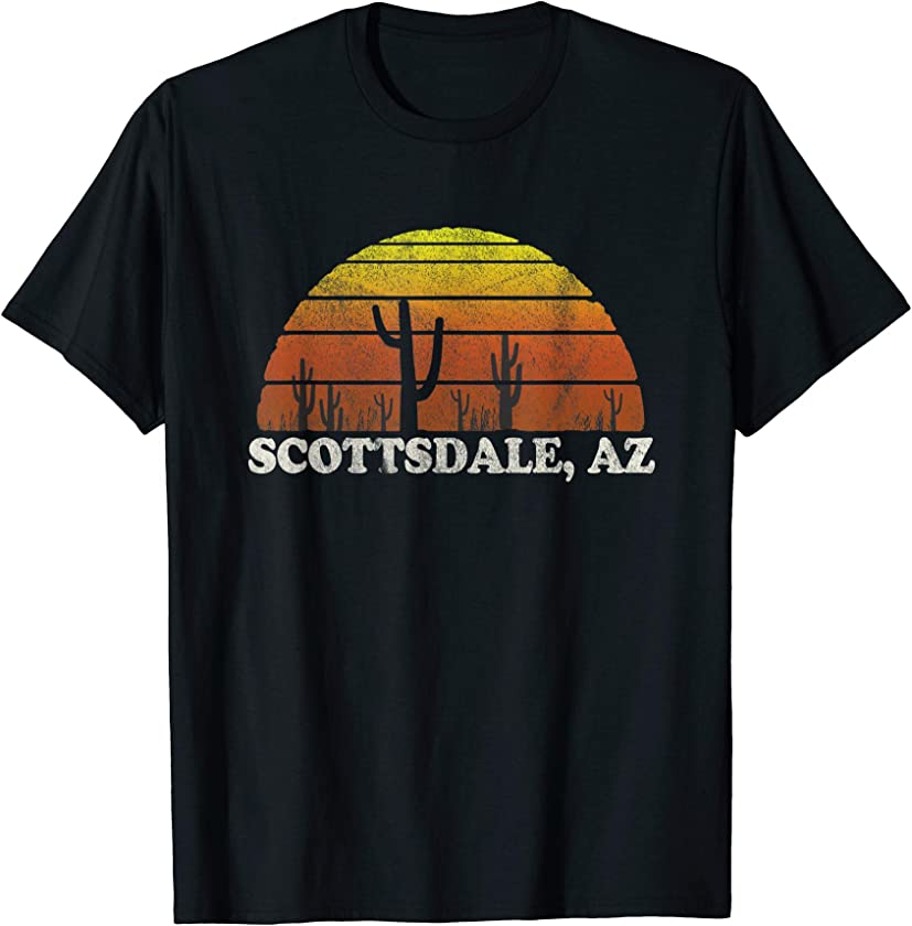 Vintage Scottsdale Shirt/Distressed Scottsdale AZ T Shirt