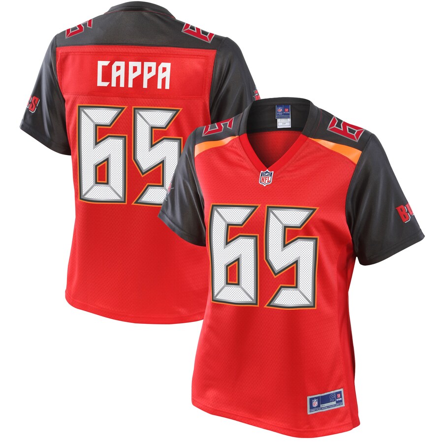 Alex Cappa Tampa Bay Buccaneers NFL Pro Line Womens Player Jersey – Red