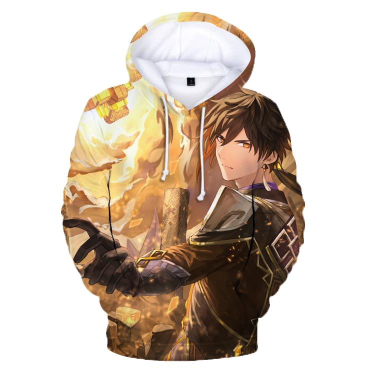 3D Genshin Impact Hoodies Sweatshirt