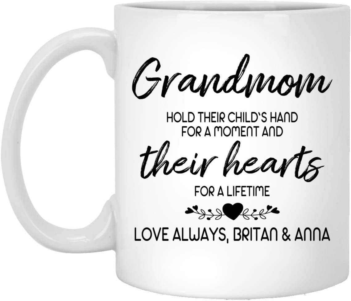 Personalized Grandmom Coffee Mug – Coffee Mug For Grandmom – Coffee Mug For Mothers – Family Coffee Mug – Mother’S Day G 15Oz