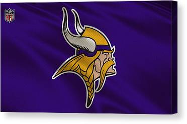 11 Minnesota Vikings Uniform Joe Hamilton Canvas Print