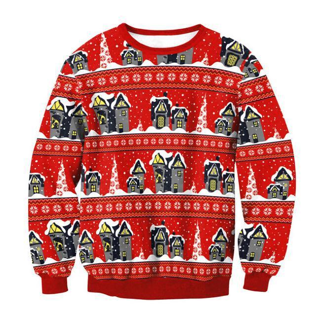 Merry Christmas Ugly Christmas Sweater | For Men & Women | Adult | Us6097