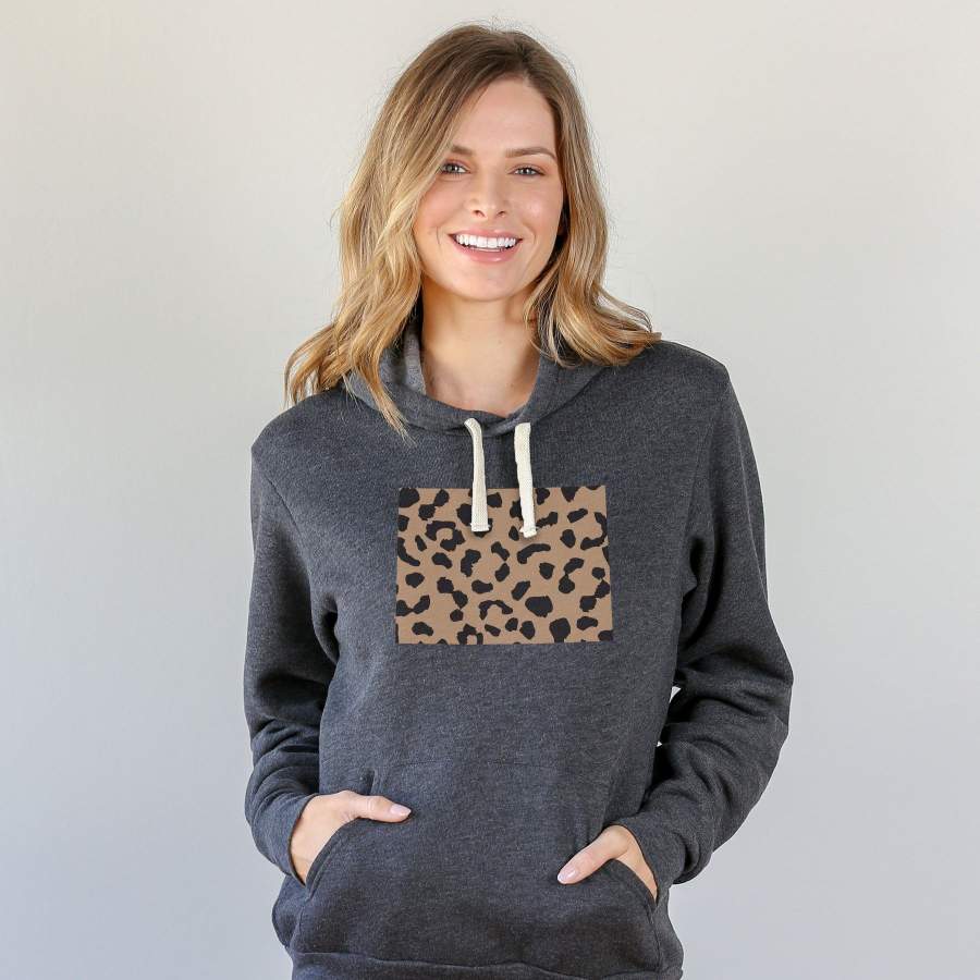 Colorado Leopard Pattern Hoodie