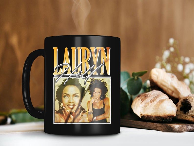 Black Mug Lauryn Hill Mug Lauryn Noelle Hill Mug Woman Rapper Mug Hip Hop Legend Mug Retro Vintage Mug Premium Sublime Ceramic Coffee Mug H99