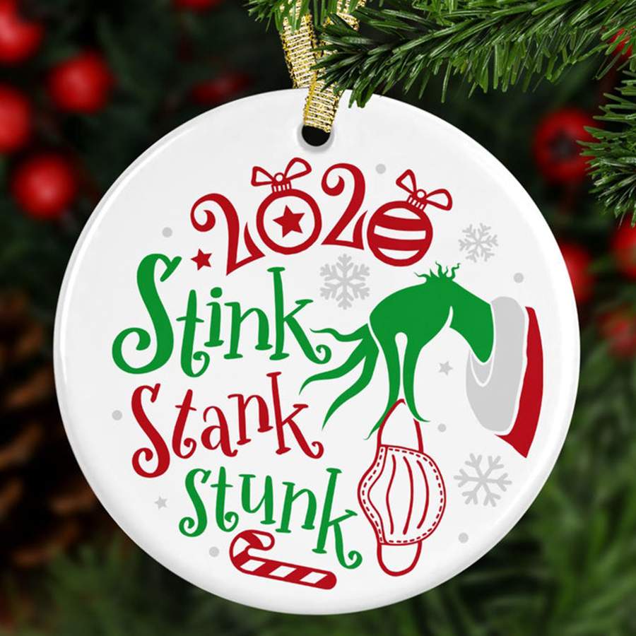 Stink Stank Stunk 2020 christmas Ornament