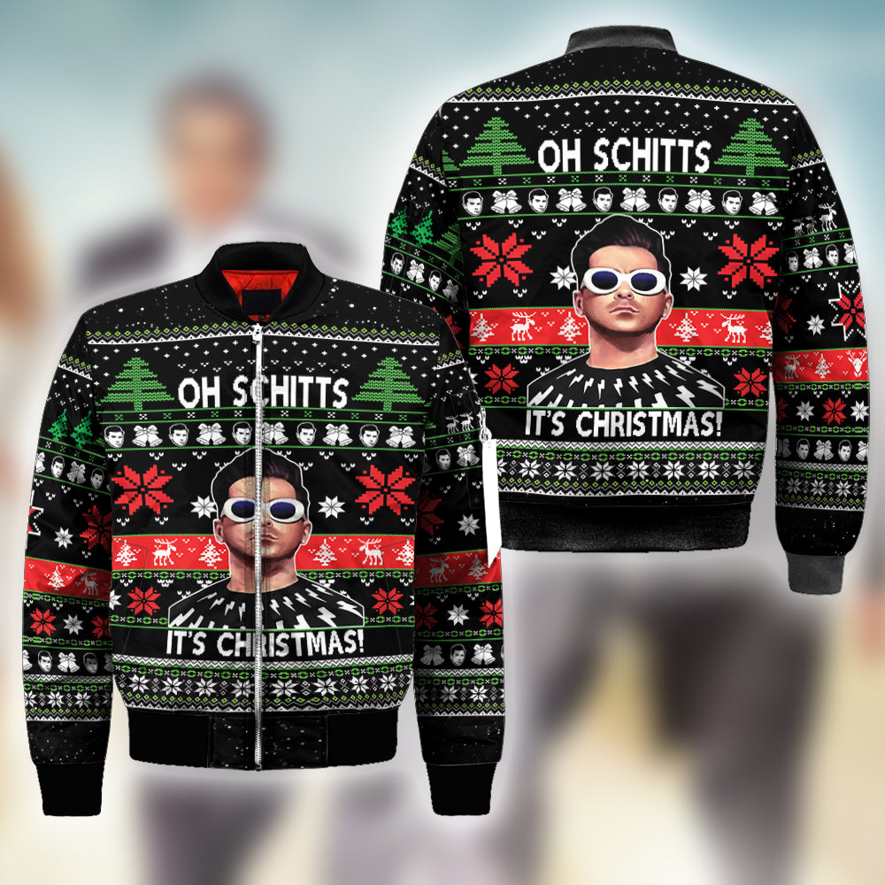 Schitt’S Creek Oh Schitts Ugly Christmas Sweatshirt Hoodie All Over Printed Pf275