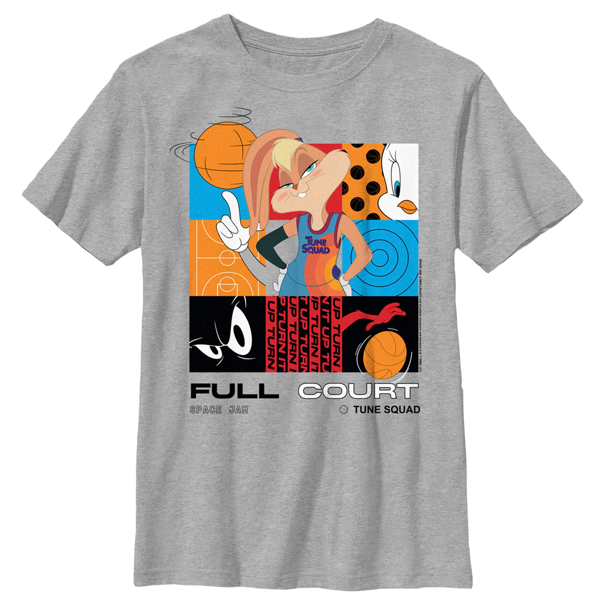 Space Jam: A New Legacy Boy’S Lola Bunny Full Court  T-Shirt