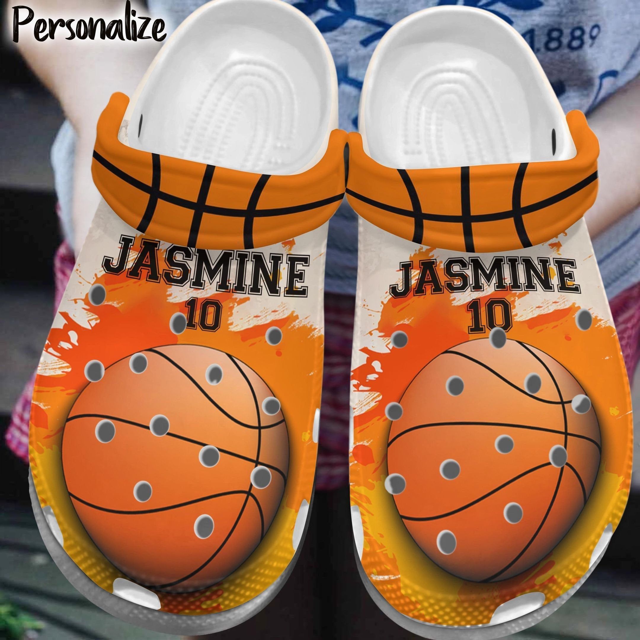 Basketball Is Life Personalized Crocs Crocband Clog