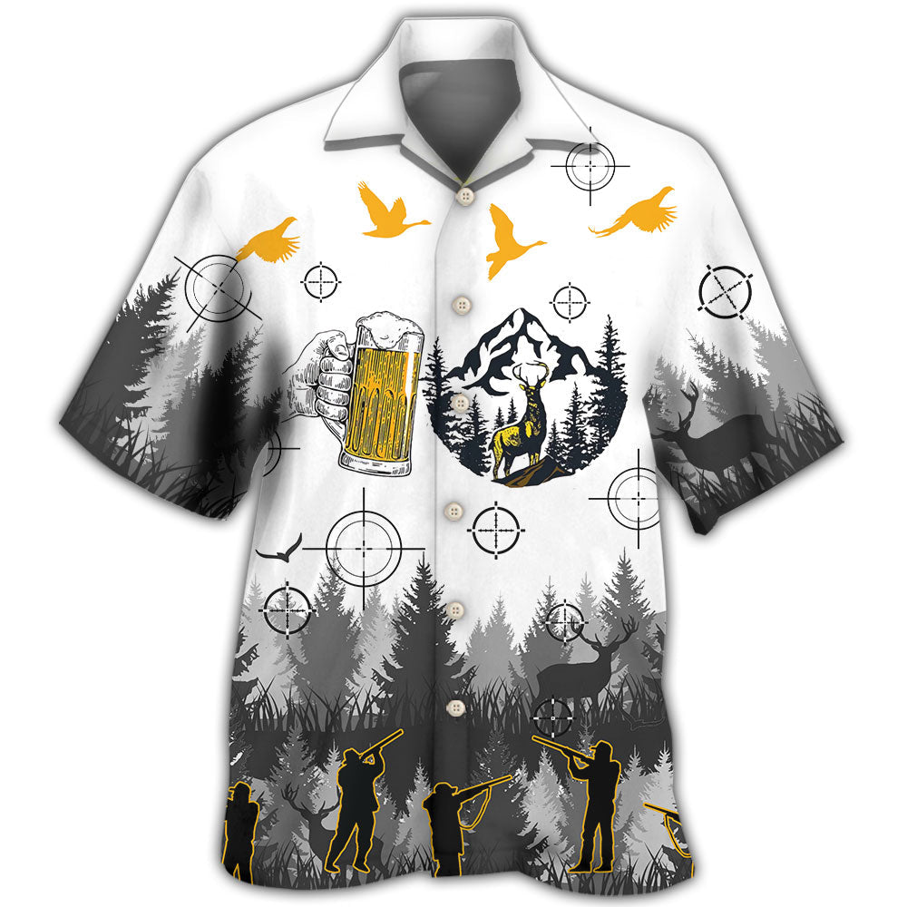 Beer I Like And Hunting Maybe 3 People Hawaii Shirt Ha56382