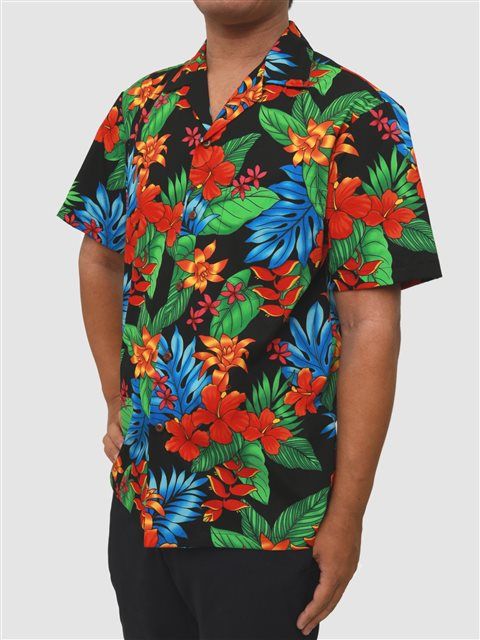 Floral Hipster Multicolor Unique Design Hawaii Shirt Ha34427