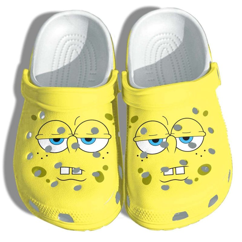 Sponge Boring Face Crocband Clog Shoes