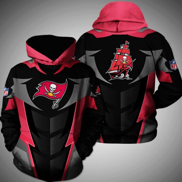 Tampa Bay Buccaneers 3D All Over Printed Hoodie