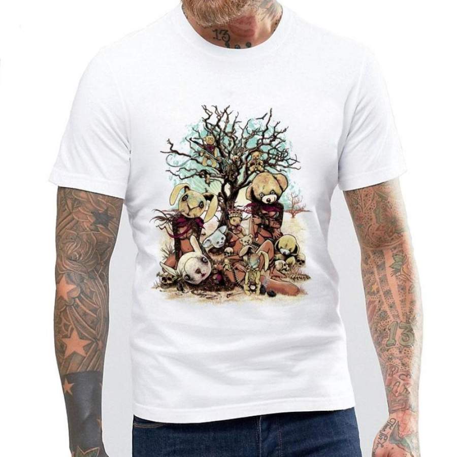 Tree Animal Print Newest Men’S Fashion T-Shirt Summer Cool Tops Fashion Tees