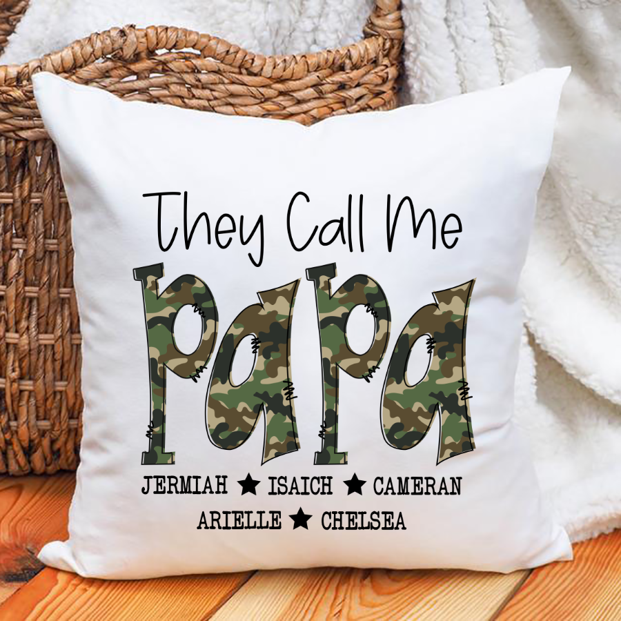 They Call Me Papa Father’S Day Indoor Pillow