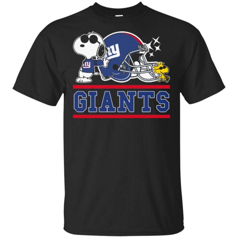 Cover Your Body With Amazing The New York Giants Joe Cool And Woodstock Snoopy Mashup Shirts