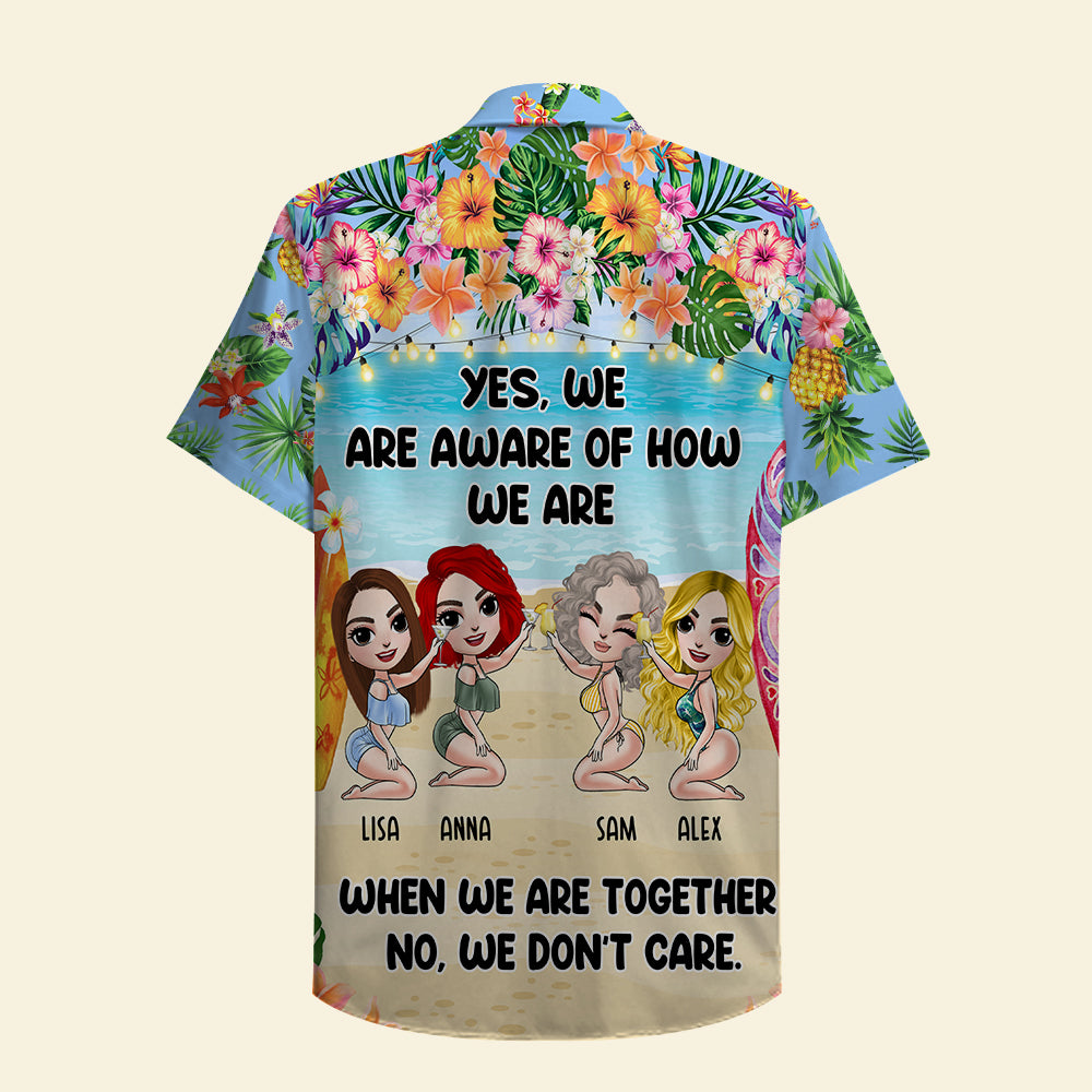 Personalized Beach Girls Hawaii Shirt We Are Aware Of How Floral Pattern Ha108415