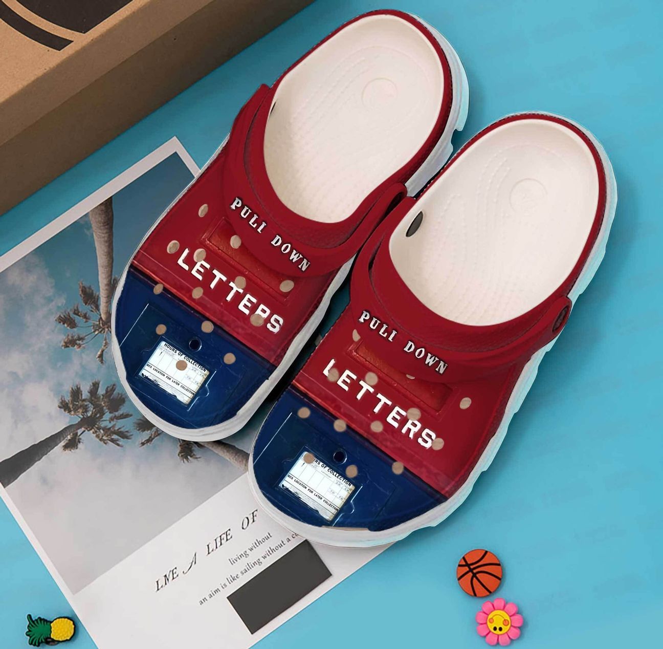 Postal Worker Personalized Clog, Custom Name, Text, Color, Number Fashion Style For Women, Men, Kid, Print 3D American Mail Box