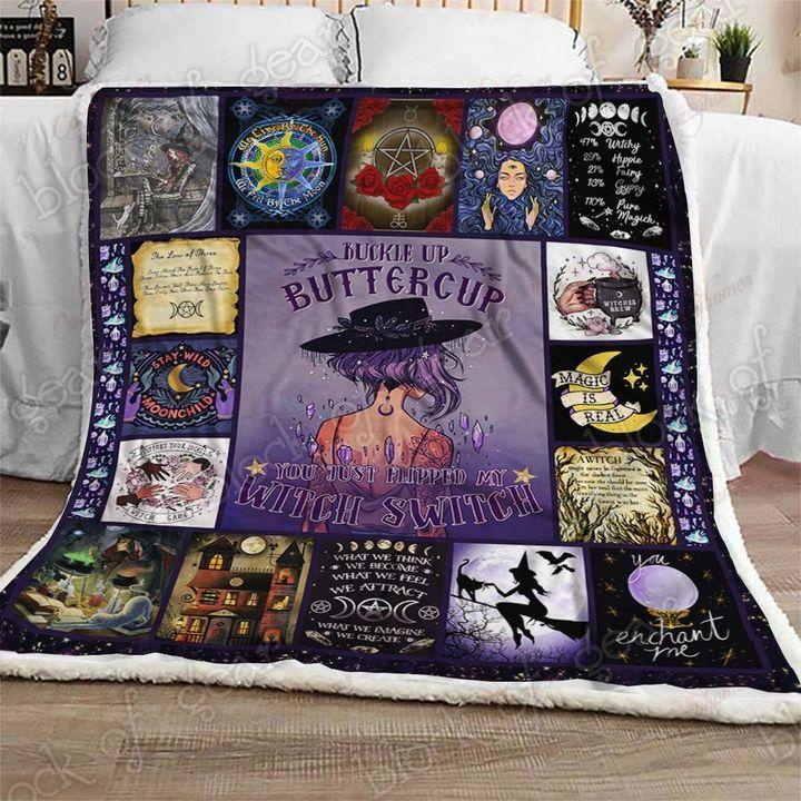 Witch Fleece Blankets, Halloween Blanket, Halloween Throw Blanket, Halloween Fleece Blanket 3 – Blanket, 30X40, Blanket Sofa Bed